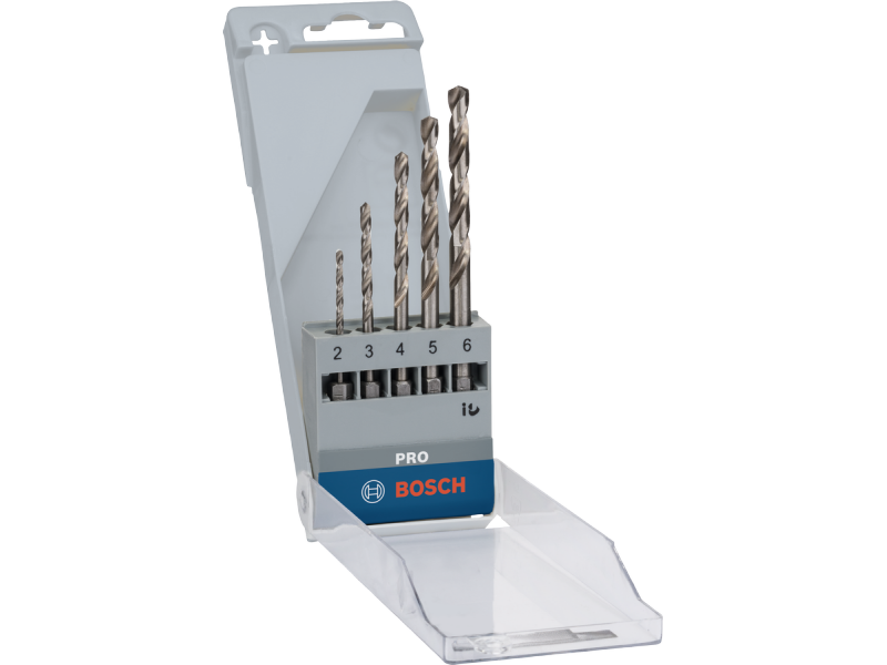 5-delni set svedrov Bosch PRO Metal HSS-G Hex, 2608595517